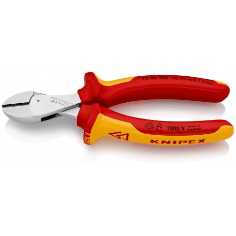 Alicate de corte diagonal aislado compacto efecto palanca X-Cut®