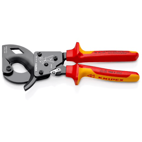CORTA CABLES CU/AL RATCHET AISLADA 1000V 1-1/4″